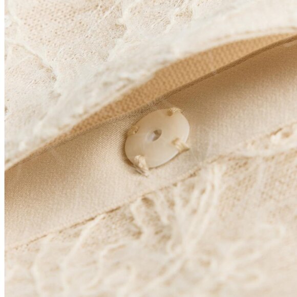 COMBINED KNIT BLAZER WITH SEQUINS - Picture 6 of 12